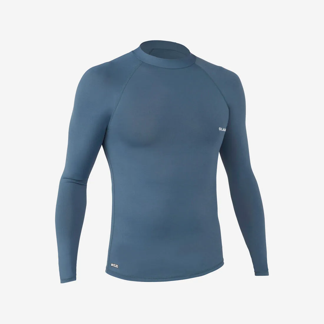 100 Men's Long Sleeve UV Protection Surfing Top T-Shirt