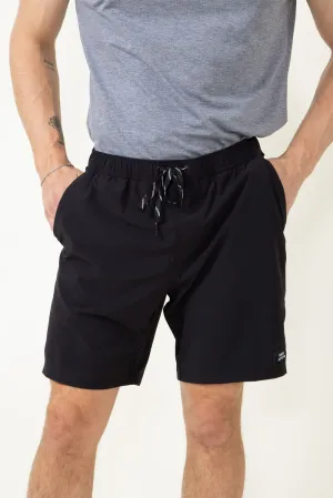 1897 Active Levitate Shorts for Men in Black | STEW26-BLACK