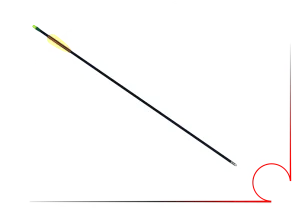 28" Youth Archery Arrows 12pk