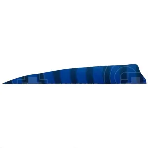 5.0” Barred Feathers Shield Cut (RW)