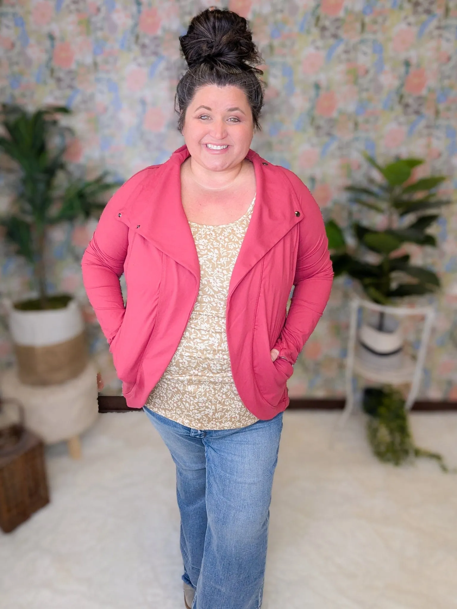 Abigail Athletic Asymmetrical Cardi Jacket (many colors!)