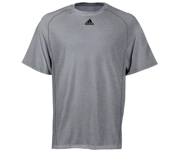 Adidas Climalite Short Sleeve Tee 2996, Athletic Grey