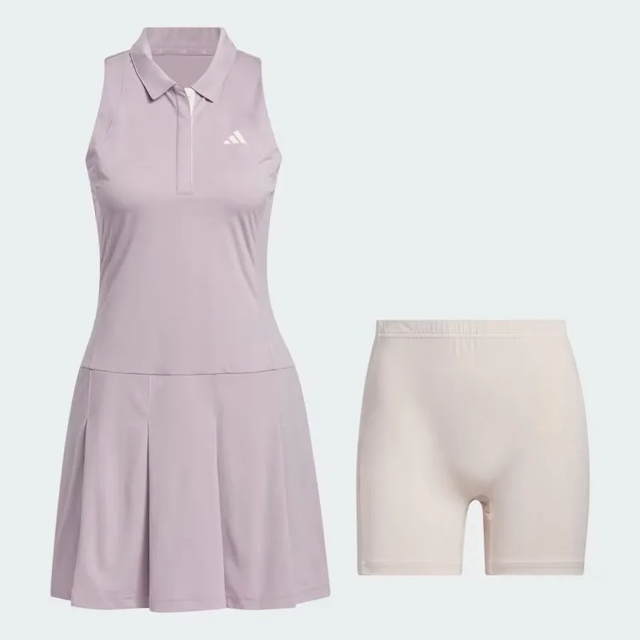 Adidas Ultimate365 Tour Pleated Dress - Purple