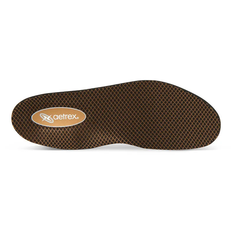 Aetrex Men's Compete Posted Orthotics for Flat & Low Arches