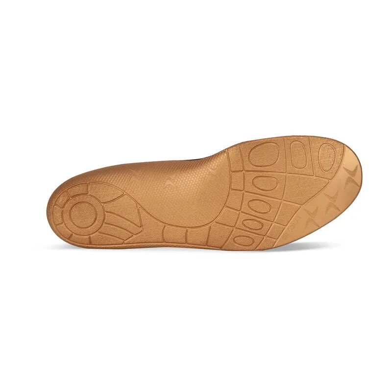 Aetrex Men's Compete Posted Orthotics With Metatarsal Support for Flat & Low Arches