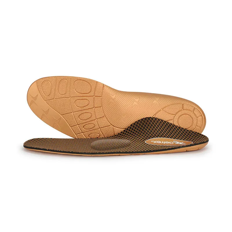 Aetrex Men's Compete Posted Orthotics With Metatarsal Support for Flat & Low Arches