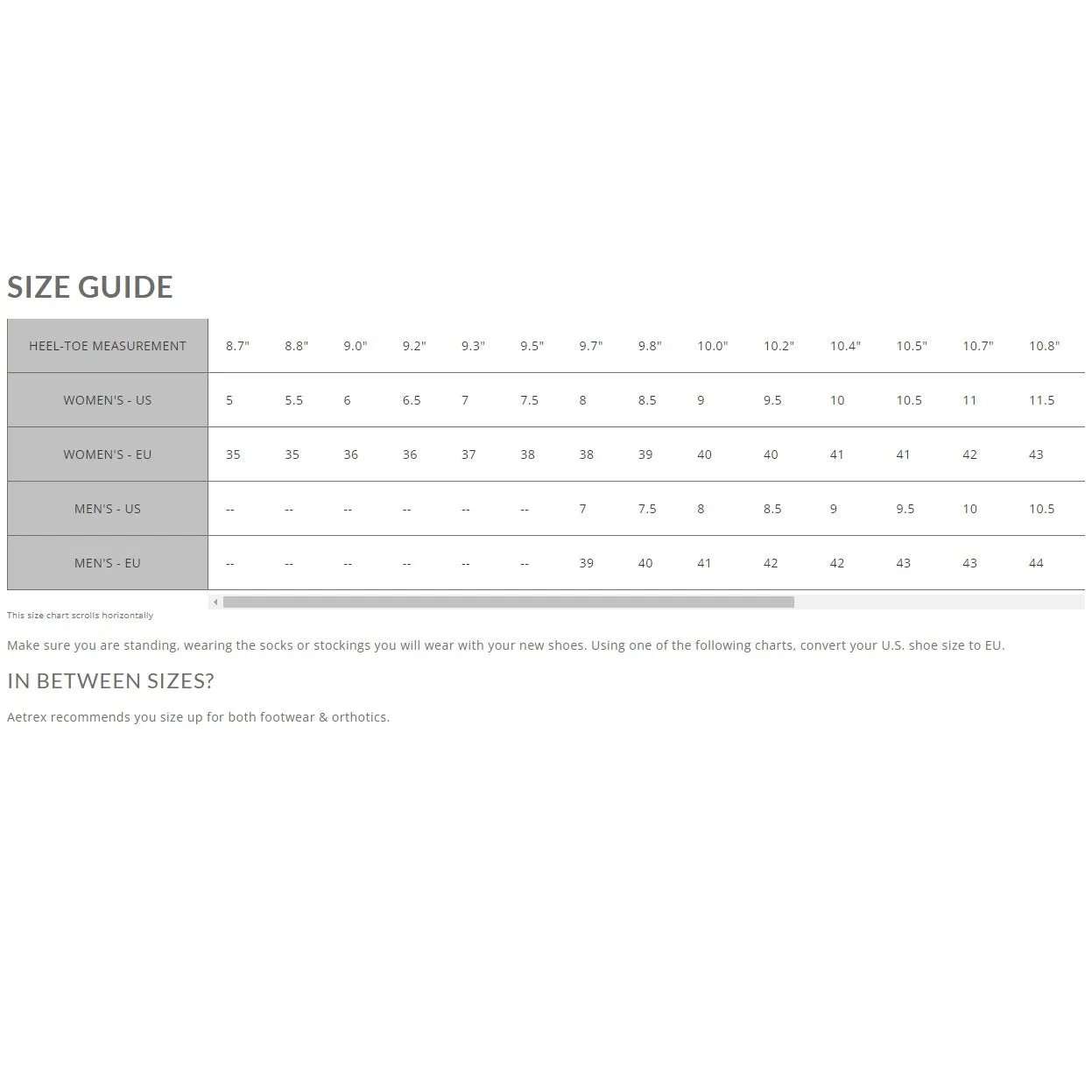 Aetrex Women's Compete Orthotics with Metatarsal Support for Medium & High Arches