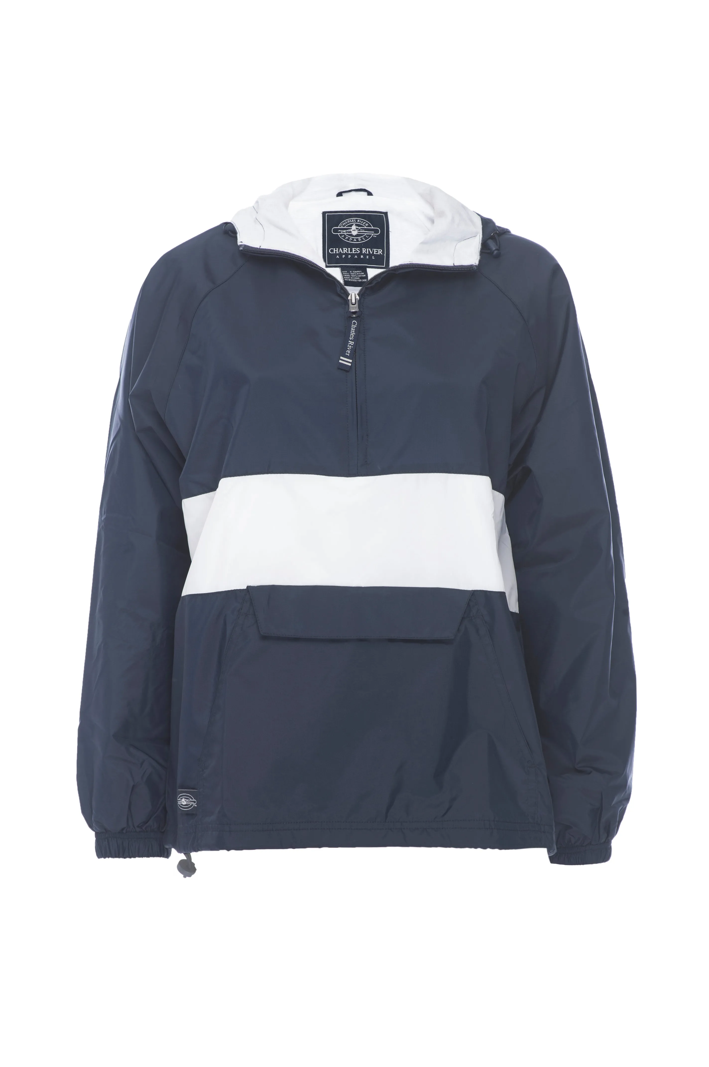 Alpha Delta Pi Classic Striped Windbreaker - Lined