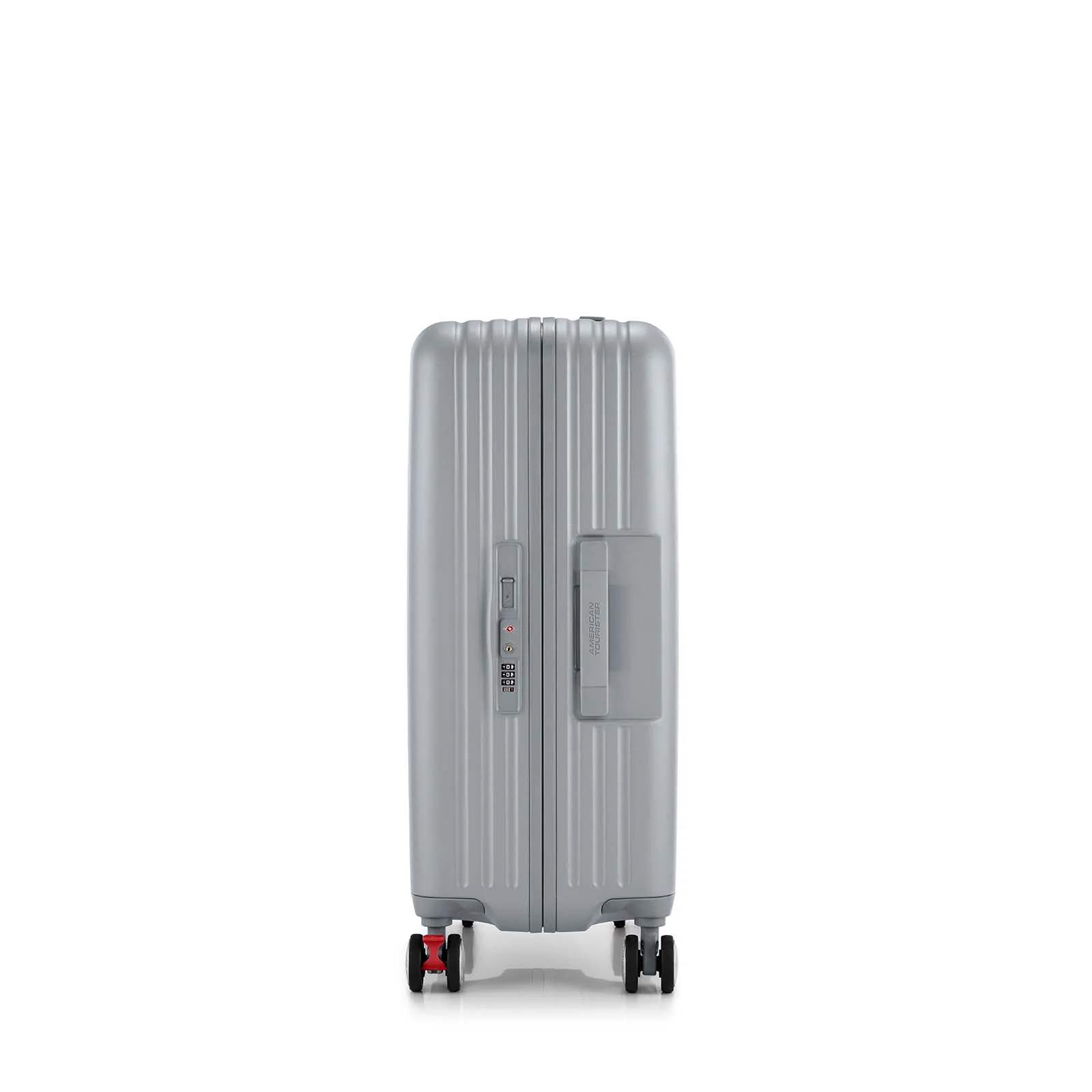 American Tourister Lockation 65cm Suitcase Light Silver
