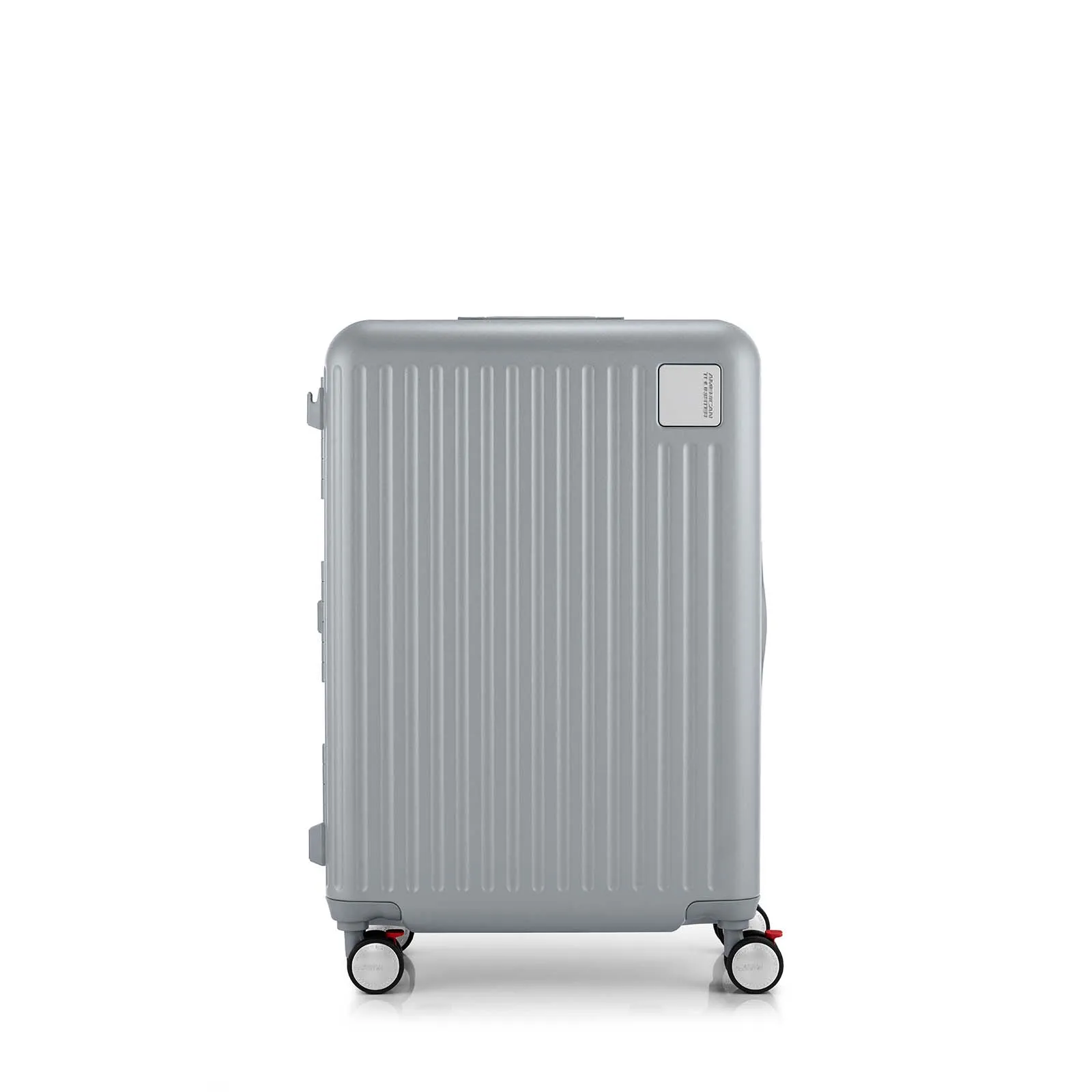 American Tourister Lockation 65cm Suitcase Light Silver