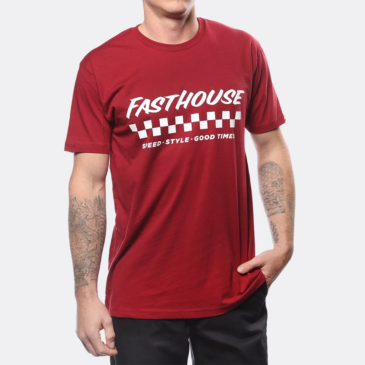 Apex Tee - Cardinal