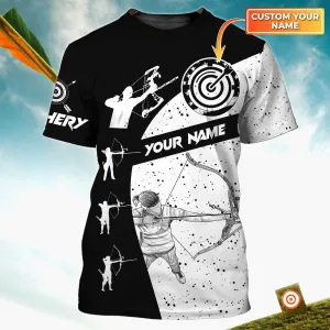 Archery 1 - Personalized Name 3D T Shirt - TD96