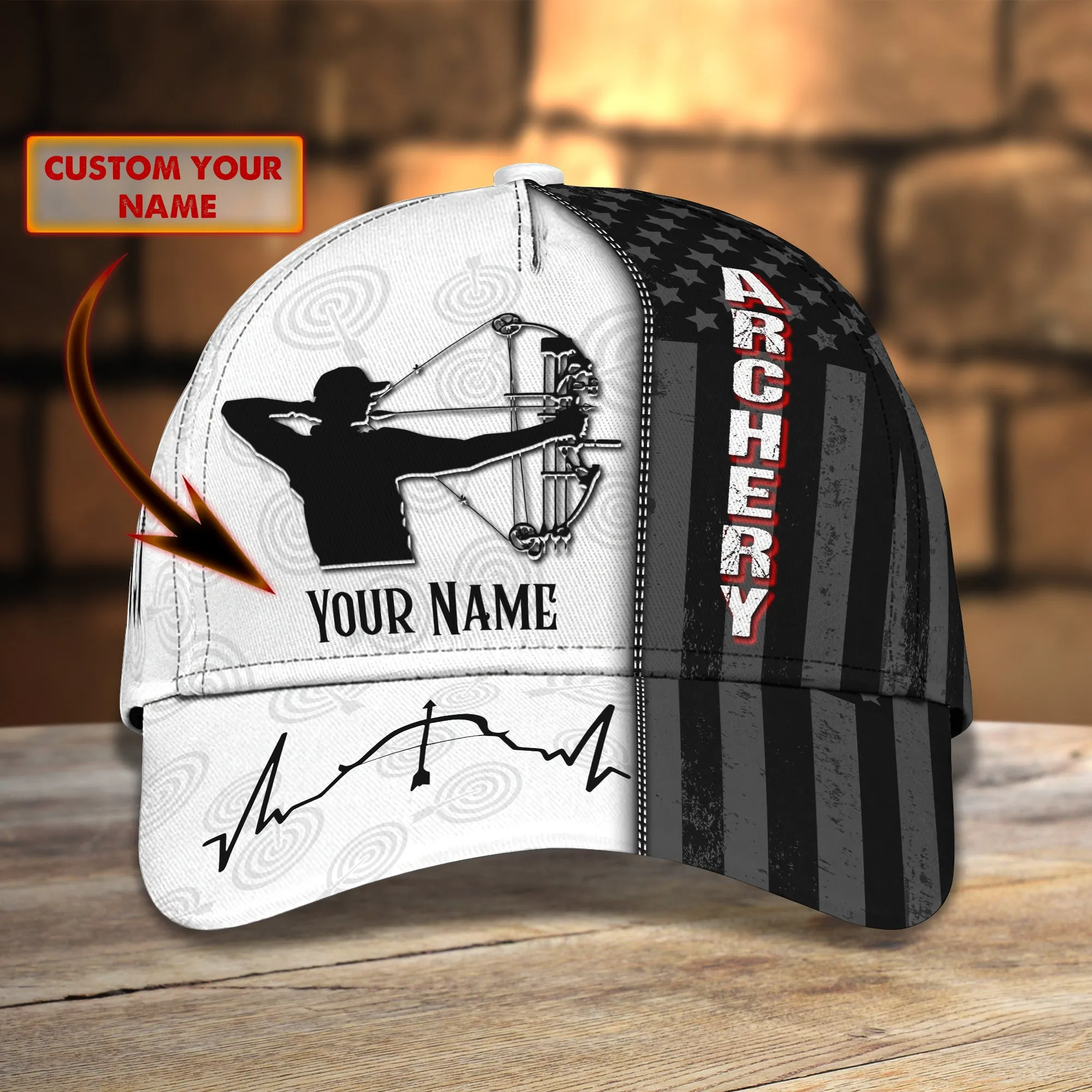 Archery Girl - Personalized Name Cap - ATM2K