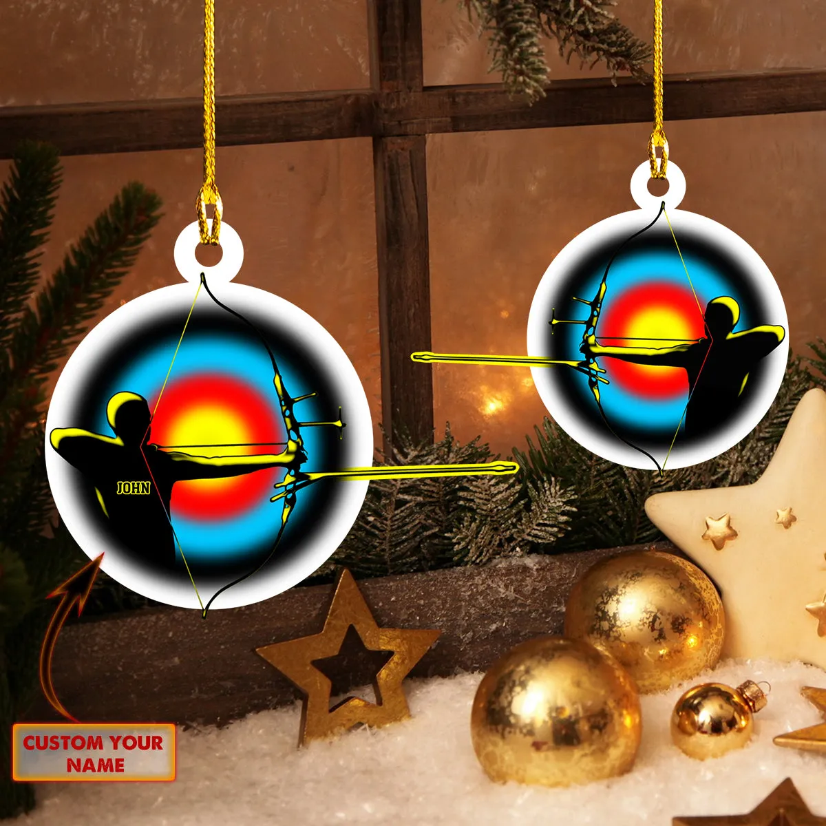Archery Ornament - CSO - Archery Gift - Fuly85