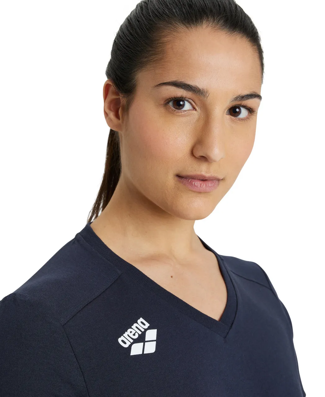 Arena Team Women's Panel T-Shirt - Navy