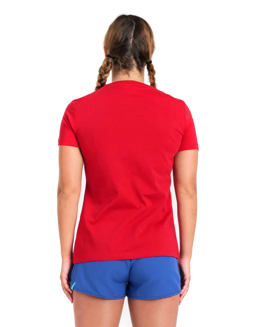 Arena Team Women's Panel T-Shirt - Red