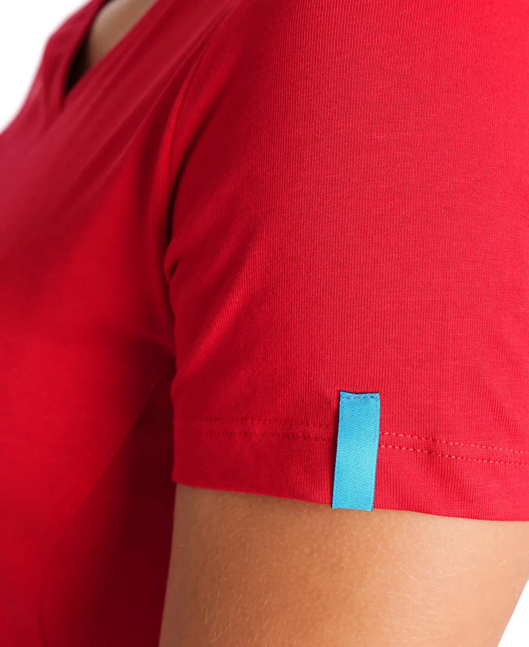 Arena Team Women's Panel T-Shirt - Red