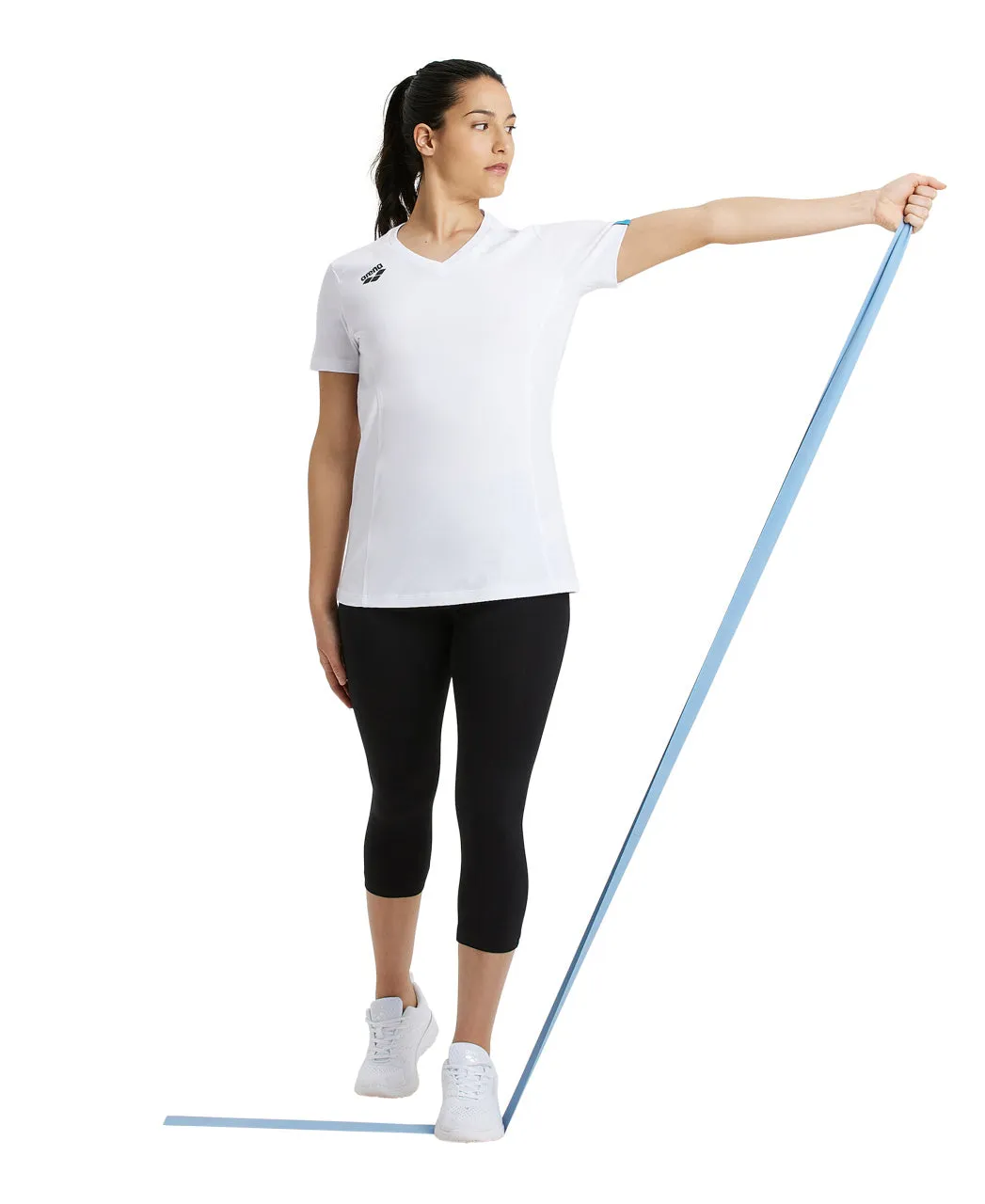 Arena Team Women's Panel T-Shirt - White