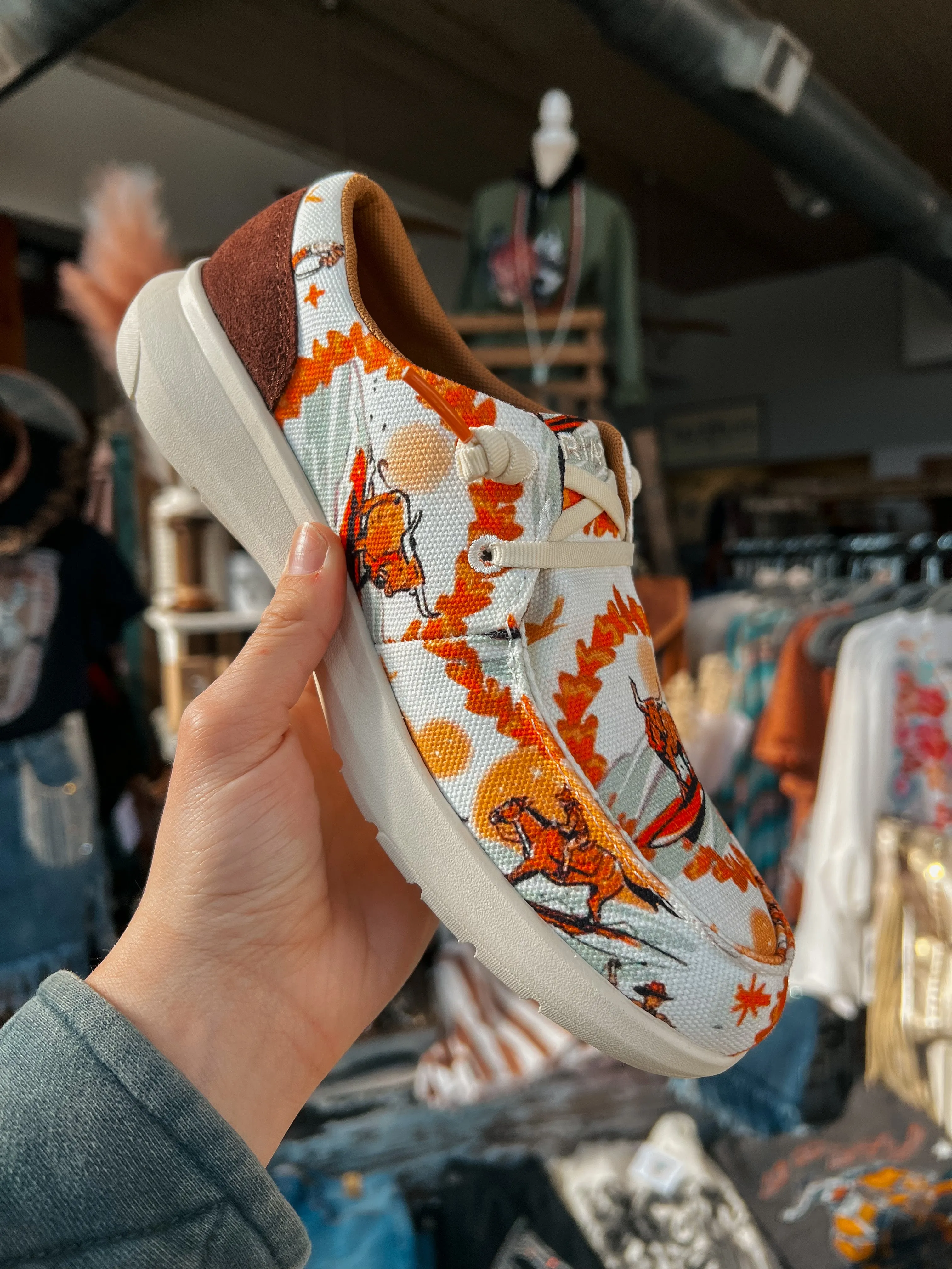 Ariat Womens Surfing Longhorn Hilo