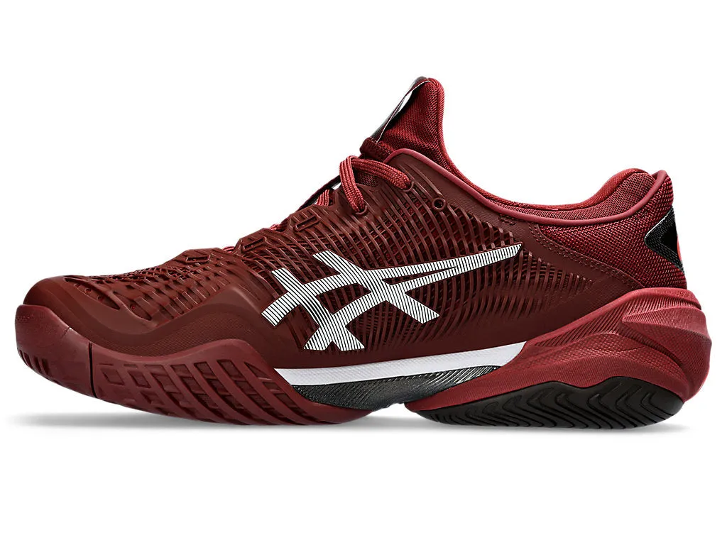 Asics Men's COURT FF 3 CPS Shoes in Antique Red/White