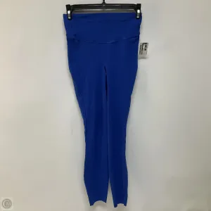 Athletic Leggings By Lululemon In Blue, Size: 4