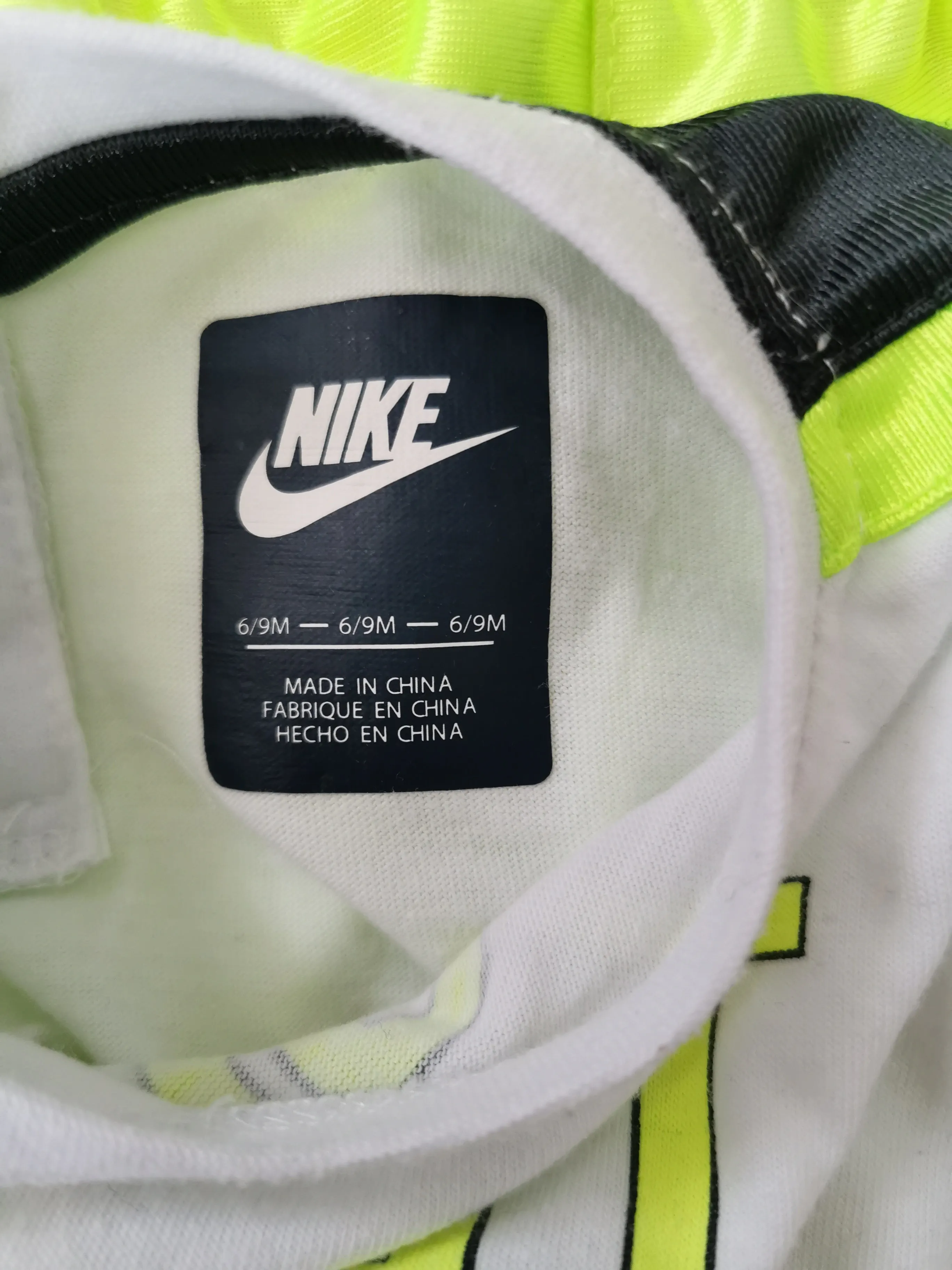BABY BOY SIZE 6/9 MONTHS - NIKE, 2 Piece Matching Summer Outfit EUC B6