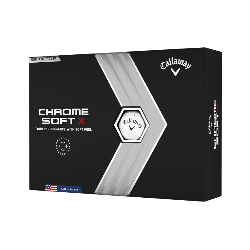 BALLE CALLAWAY CHROME SOFT X 22