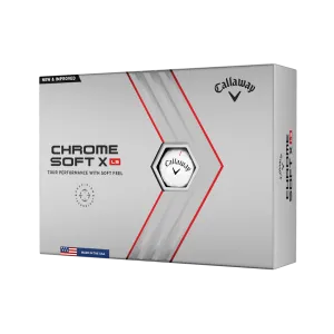 BALLE CALLAWAY CHROME SOFT X LS 22