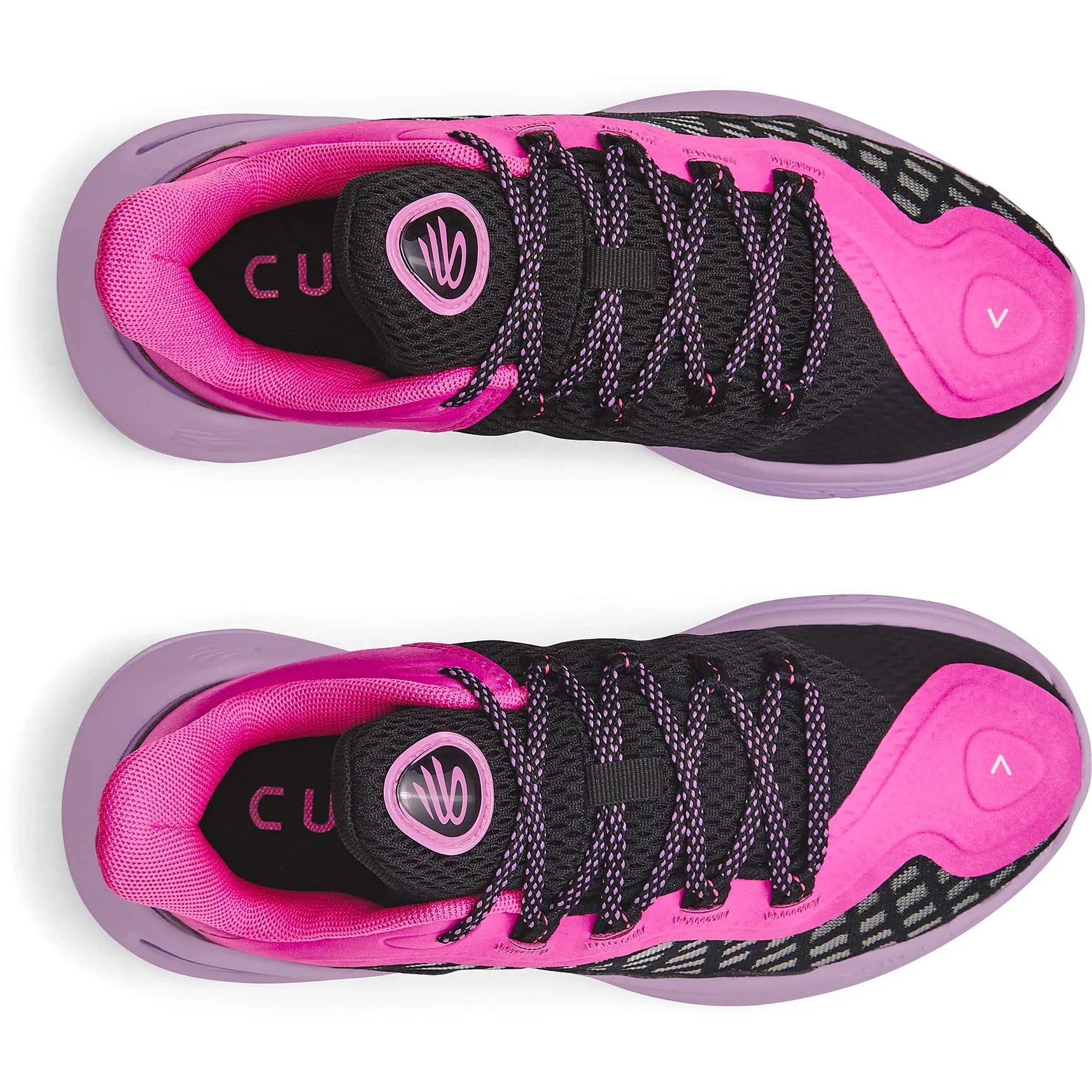 Basketbalové tenisky Under Armour GS CURRY 11 GD PINK/ROSE/VIOLET