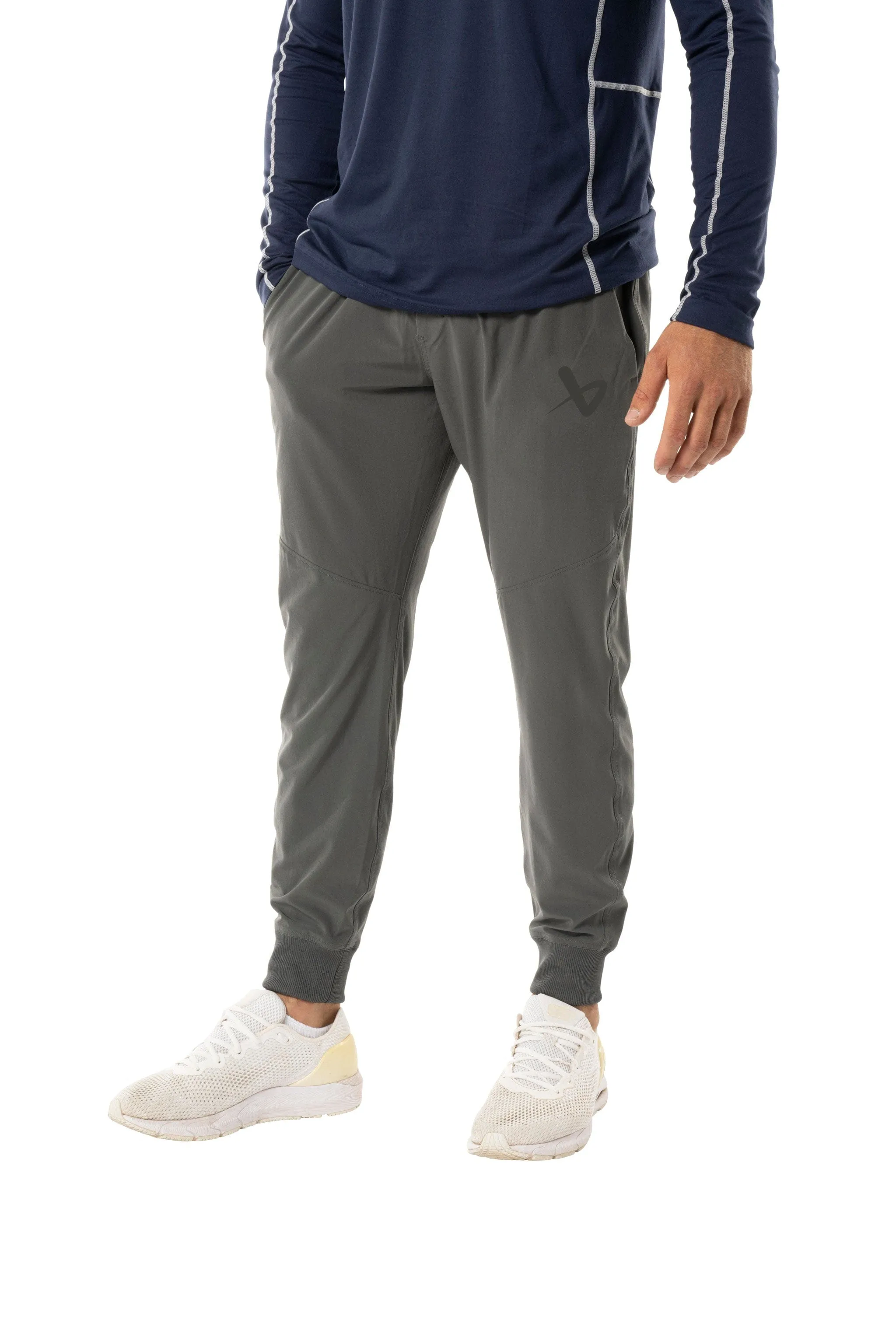 Bauer FLC Stretch Mens Jogger Pants - Grey