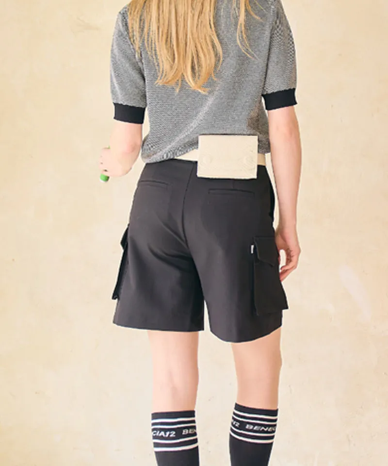 BENECIA 12 Cargo Shorts - Black