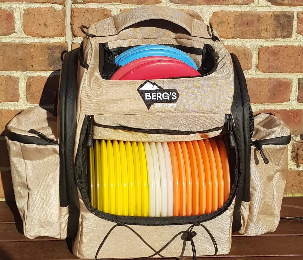 Bergs V3 Premium Disc Golf Backpack