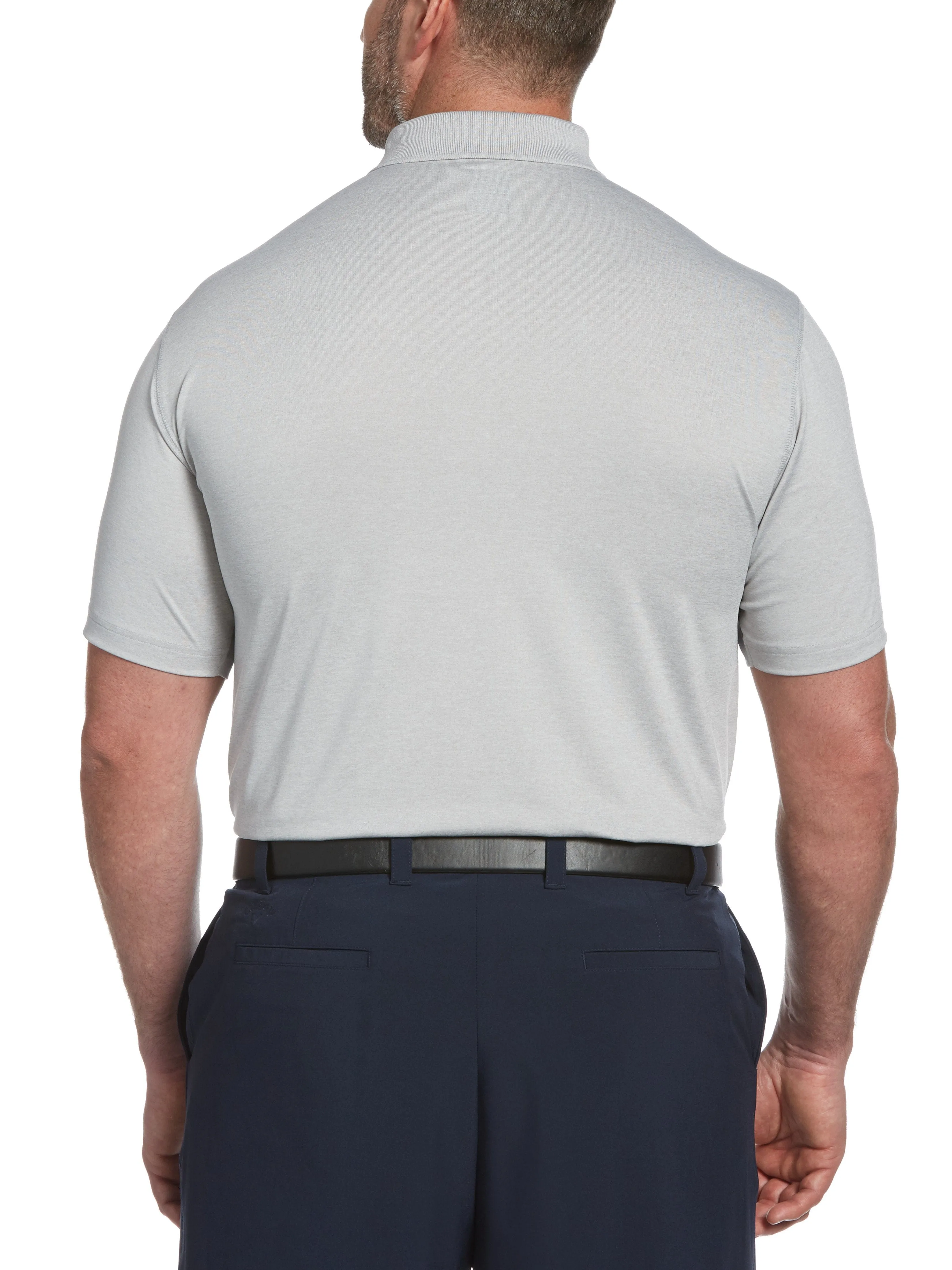 Big & Tall Heathered Polo