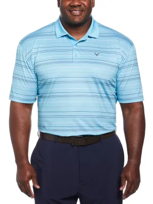 Big & Tall Mosaic Stripe Golf Polo