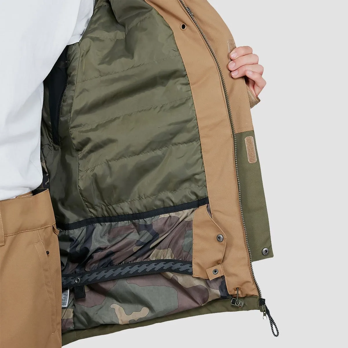 Billabong Adversary Snow Jacket Ermine