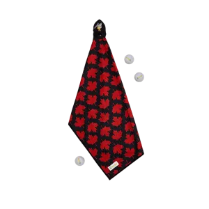 Black Canada Towel