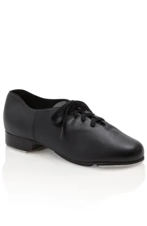 Black Lace Up Cadence Tap Shoes - Child