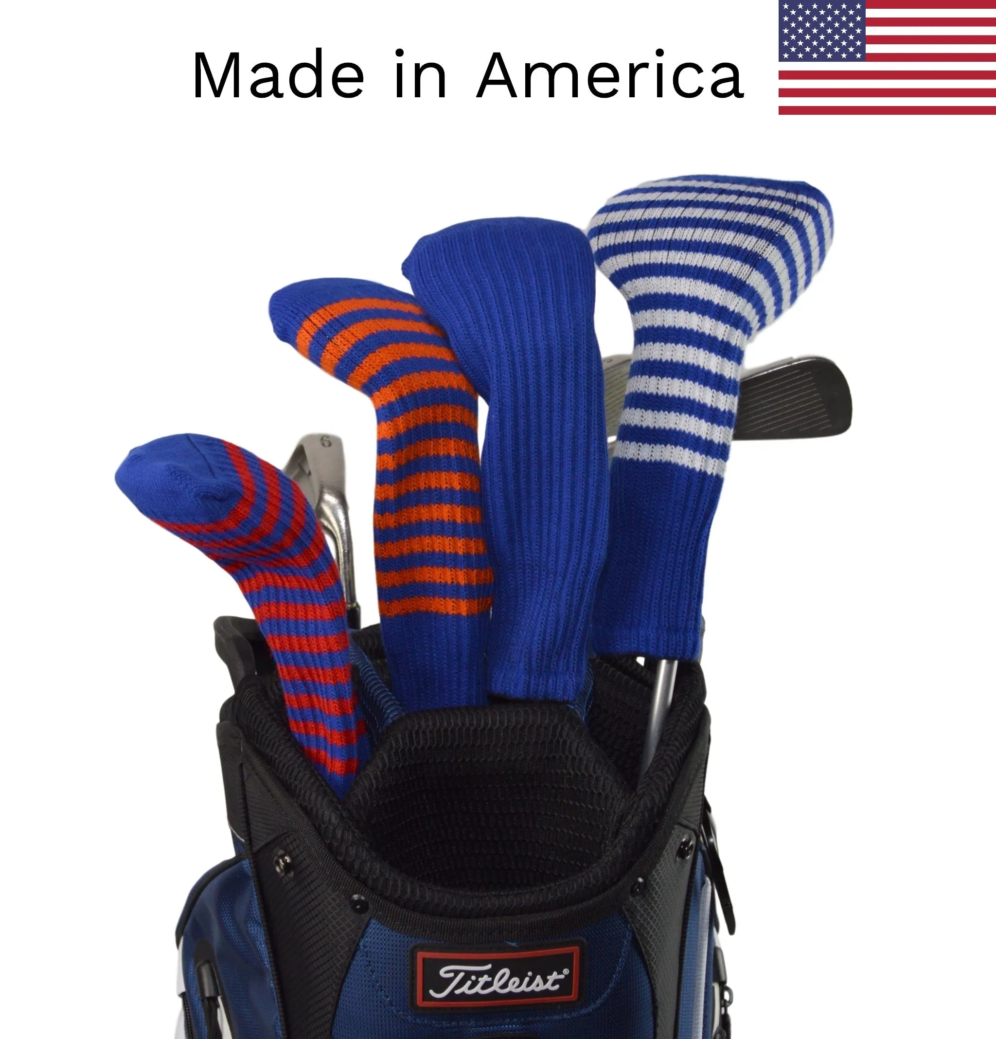 Blue Club Sock Golf Headcovers