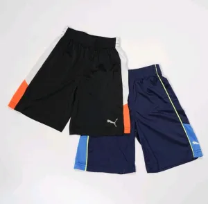 BOY SIZE 7 YEARS - PUMA, Athletic Shorts, 2 Pack EUC B7