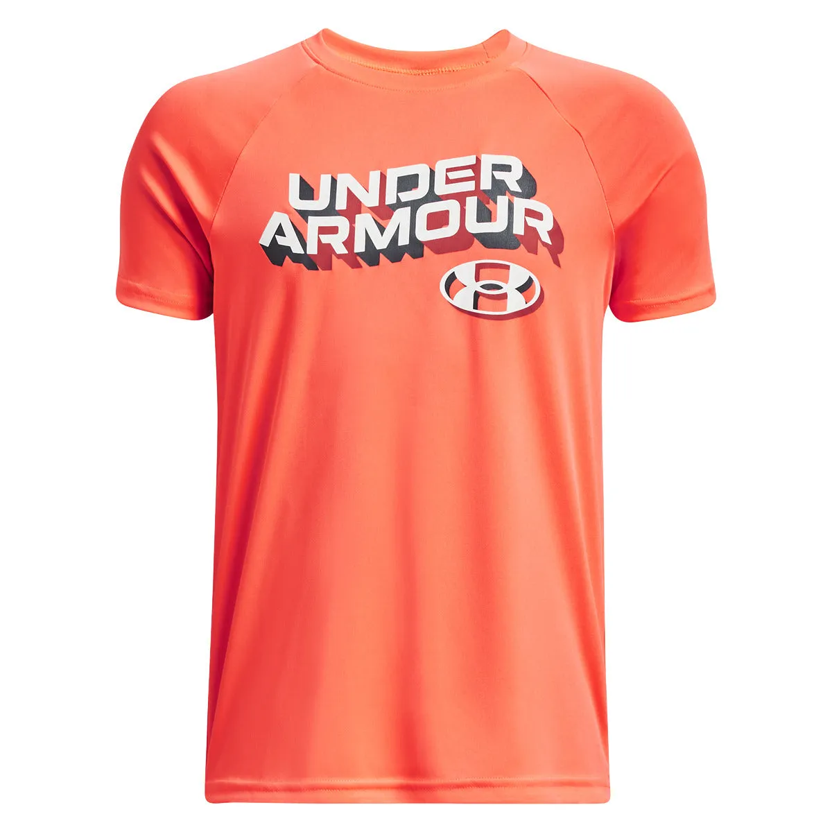 Boy's Youth Tech Wordmark Short Sleeve