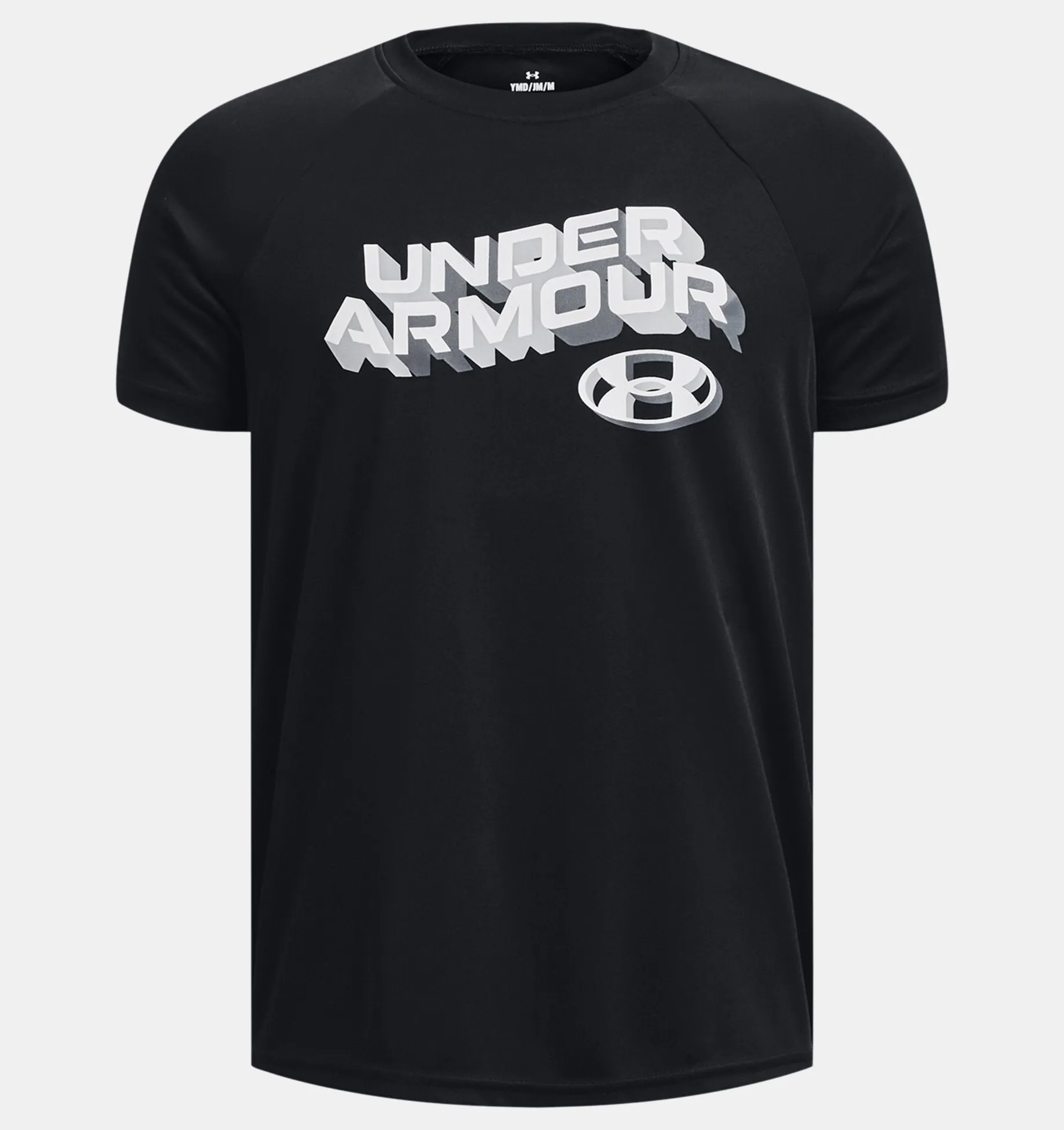 Boy's Youth Tech Wordmark Short Sleeve