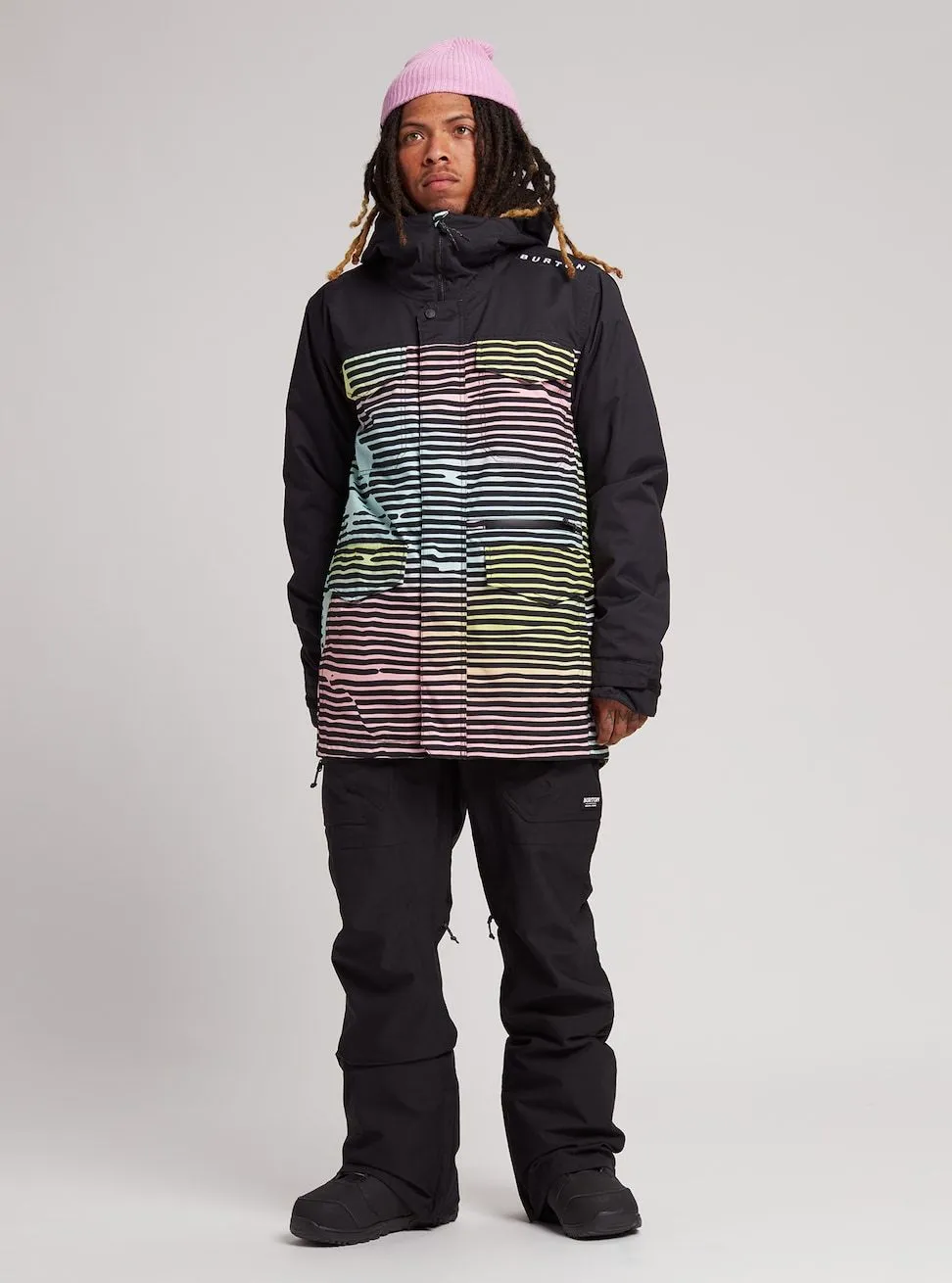 Burton Covert Mens Jacket Black / Instigator