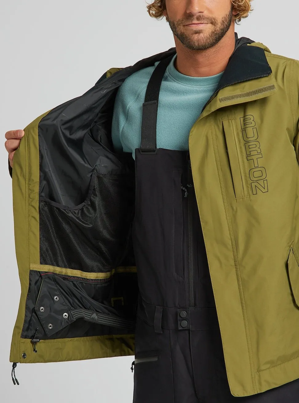 Burton Doppler Gore-Tex Mens Jacket Martini Olive