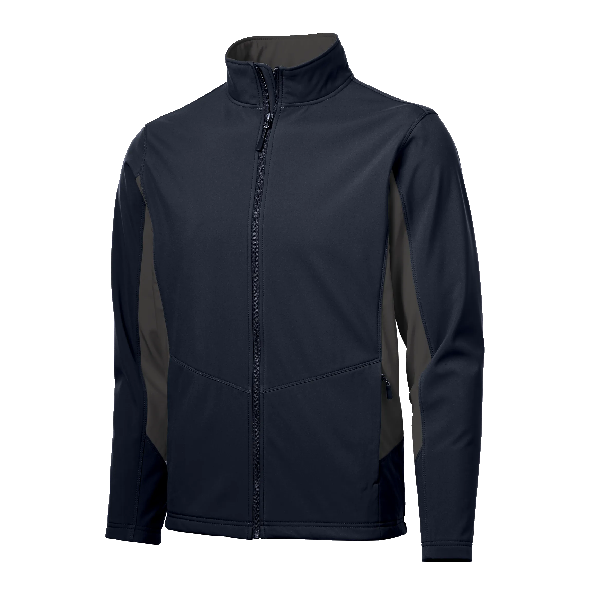 C1639M Mens Core Colorblock Soft Shell Jacket