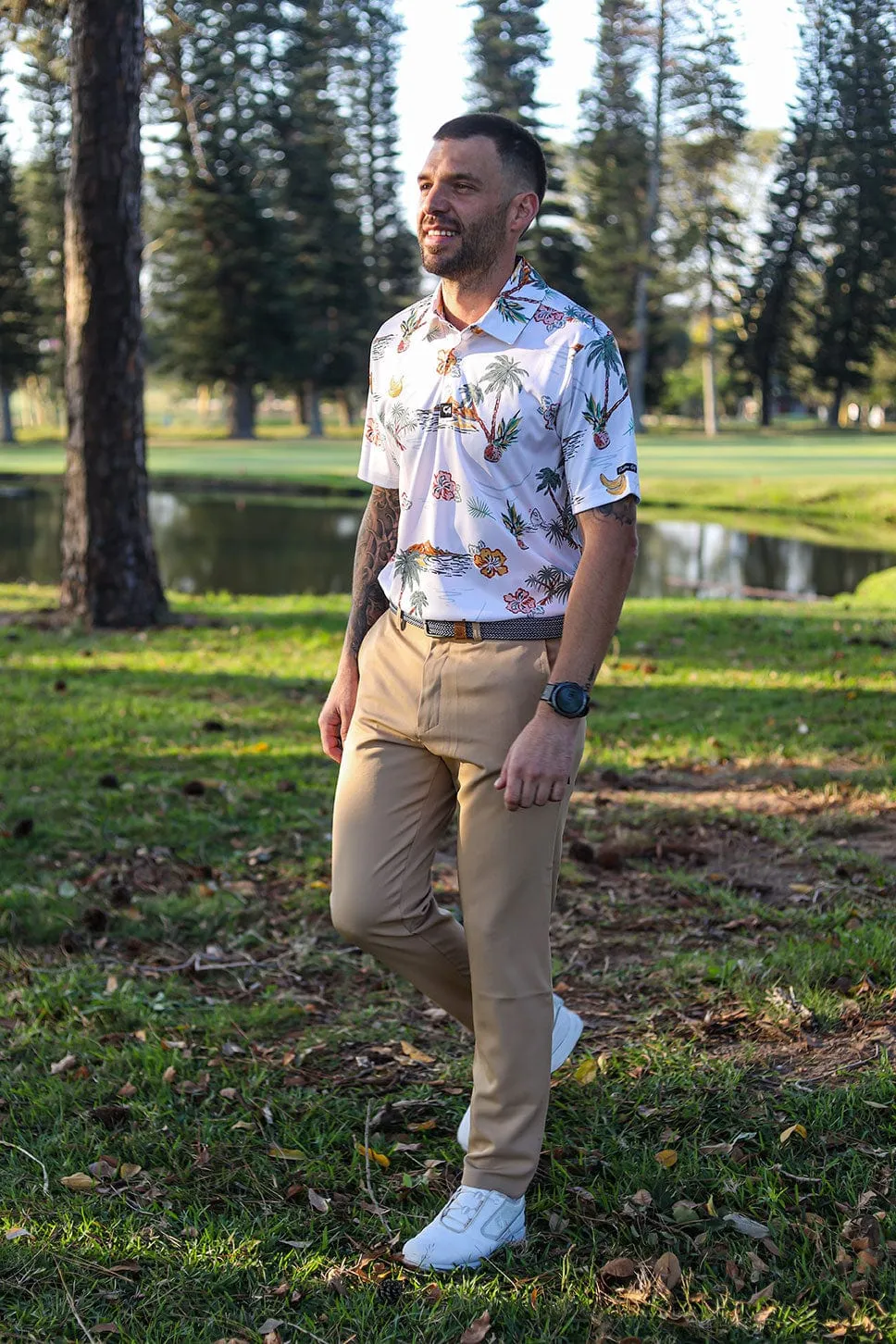 CA Flow Golf Longs | Khaki