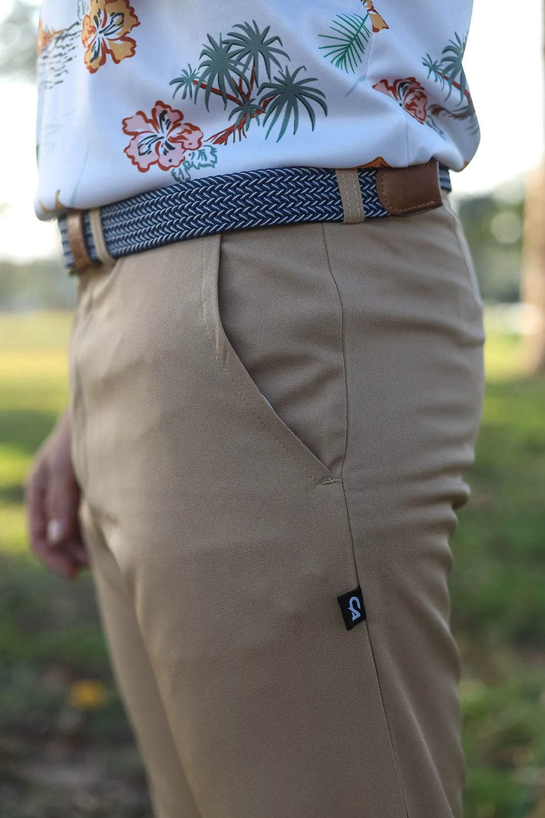CA Flow Golf Longs | Khaki