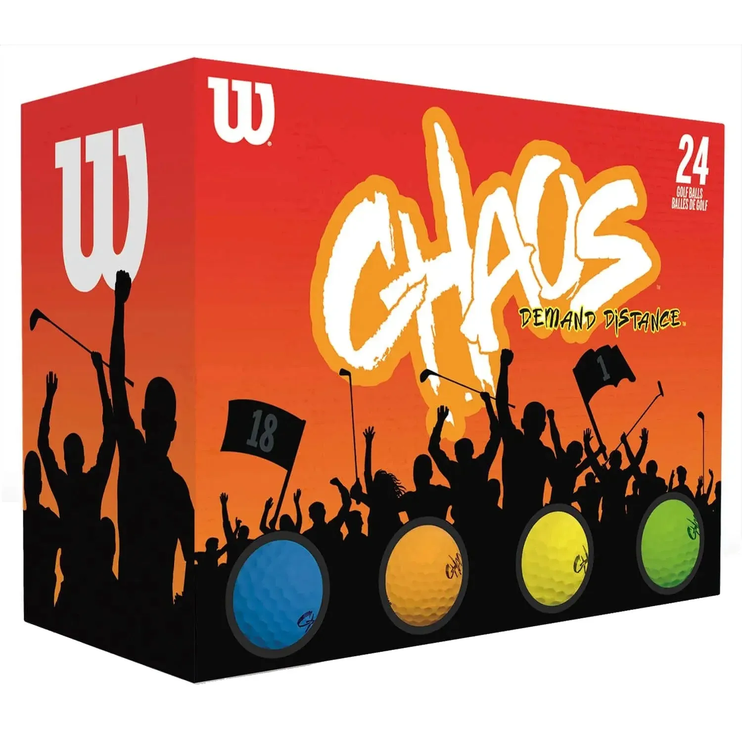 Chaos Golf Balls - 24 Pack
