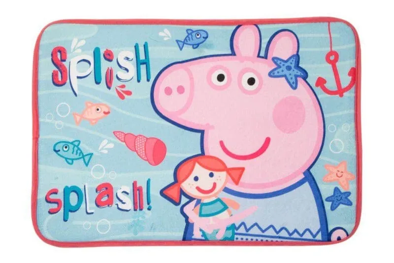 Character Linen Bathroom mat 60x40 peppa pig