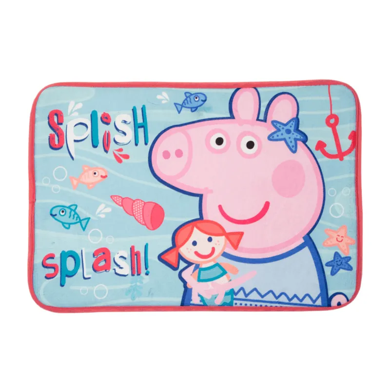 Character Linen Bathroom mat 60x40 peppa pig