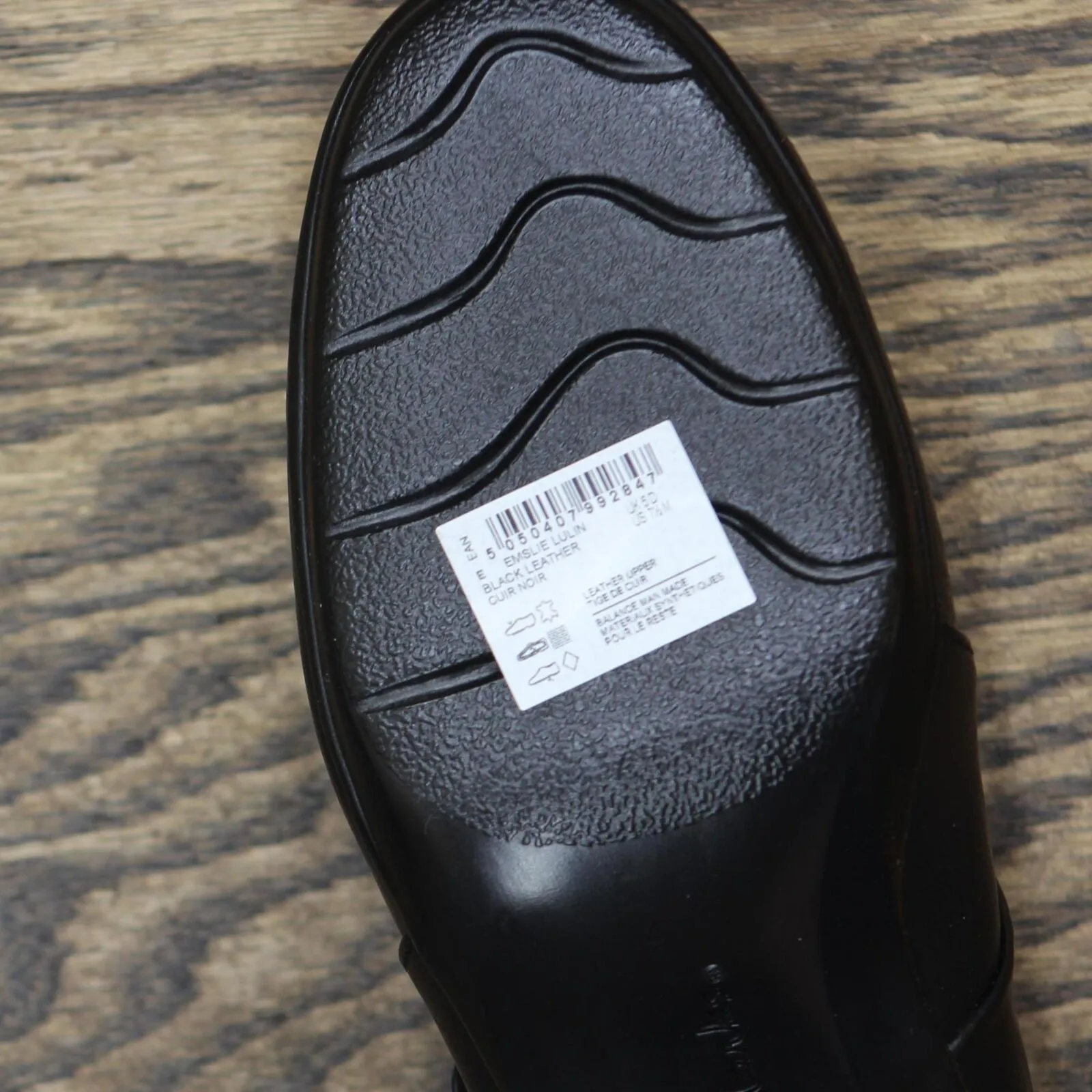 Clarks Women's Emslie Lulin Dress Pump Shoes 26129221 Black 7.5M
